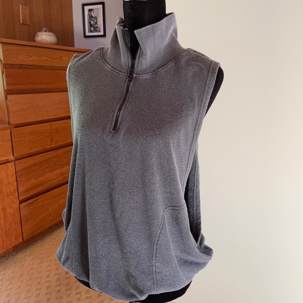 Free People Movement Movin On Quarter Zip Vest Medium